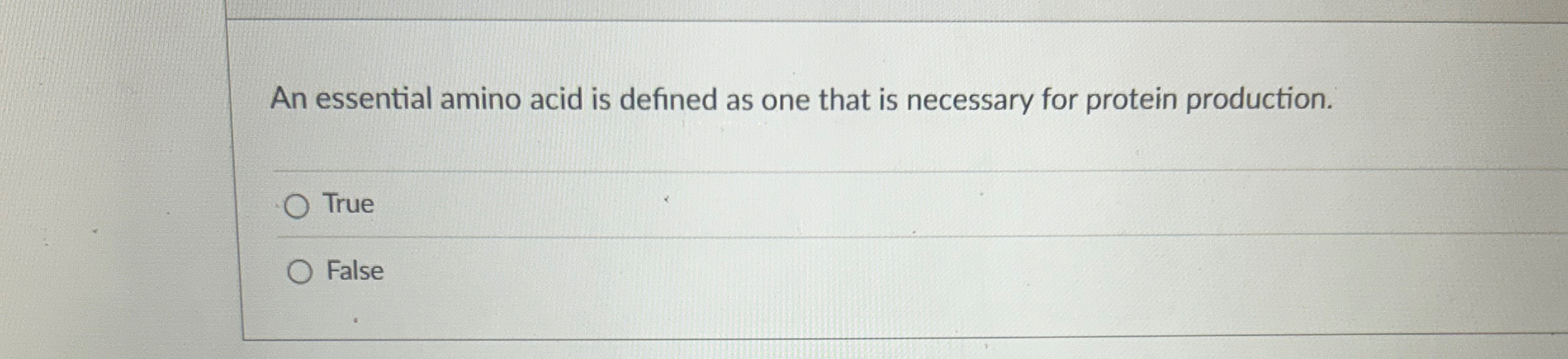 Solved An essential amino acid is defined as one that is