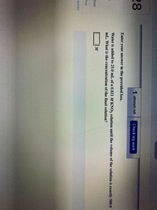 Solved 28 1 attempts left Check my work Enter your answer in | Chegg.com