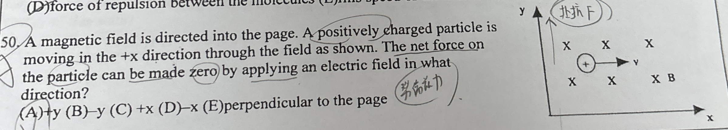 Solved A magnetic field is directed into the page. A | Chegg.com