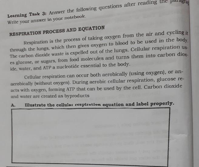 Solved Grar Learning Task 3 Answer The Following Questio Chegg Com