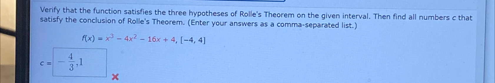 Solved Verify That The Function Satisfies The Three