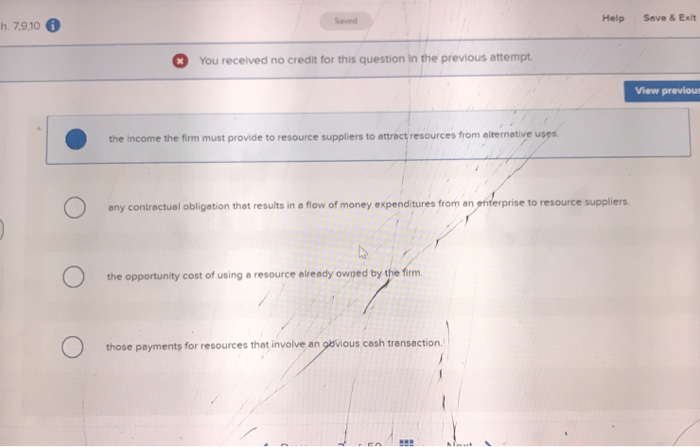 Solved MC Qu. 2 Economic cost can best be defined | Chegg.com