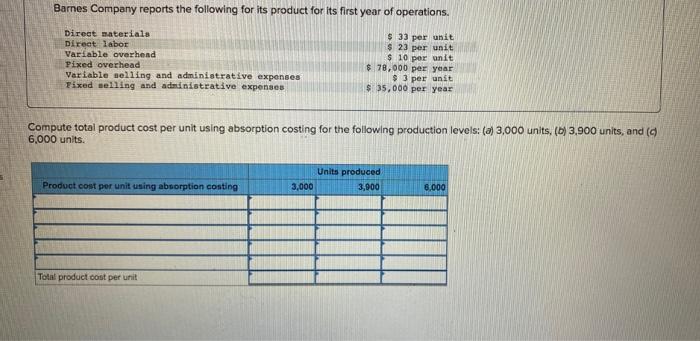 solved-barnes-company-reports-the-following-for-its-product-chegg