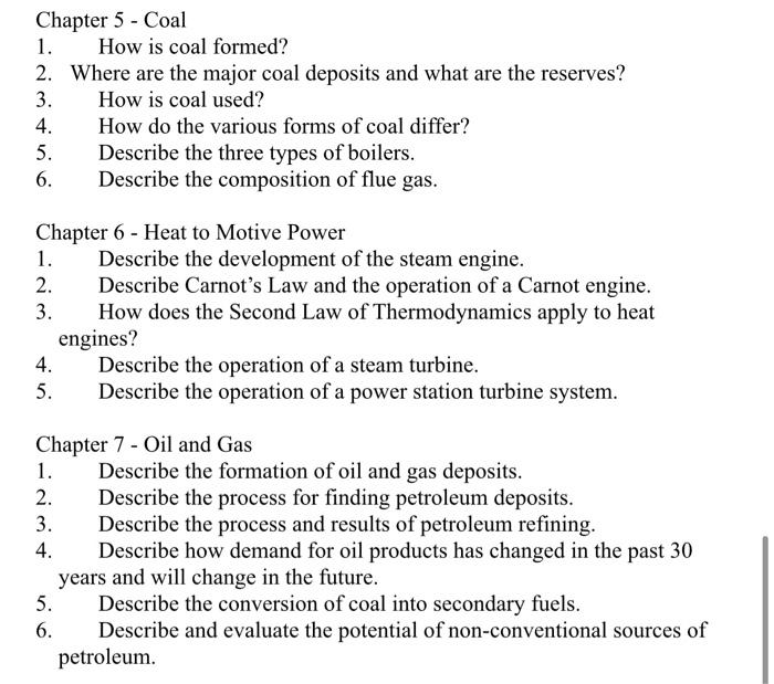 Solved please answer all questions from chapter 5,6 and | Chegg.com