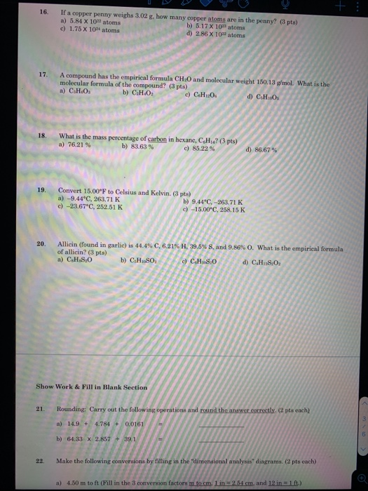 Solved i have the answers I just want to know how to get it | Chegg.com