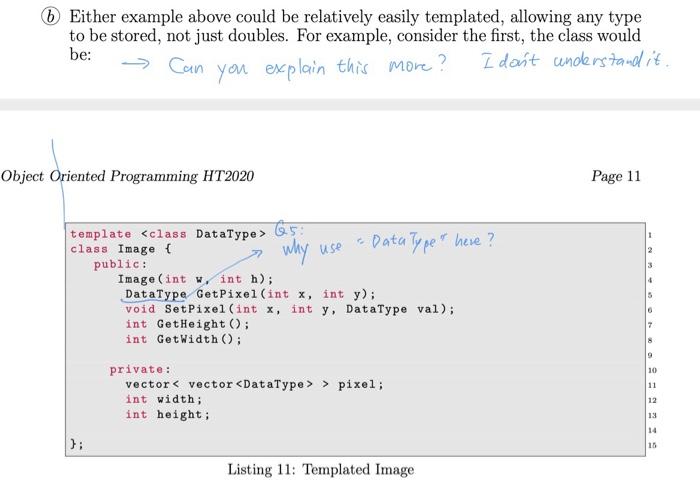 Solved (a) Using C++'s Standard Template Library vector | Chegg.com