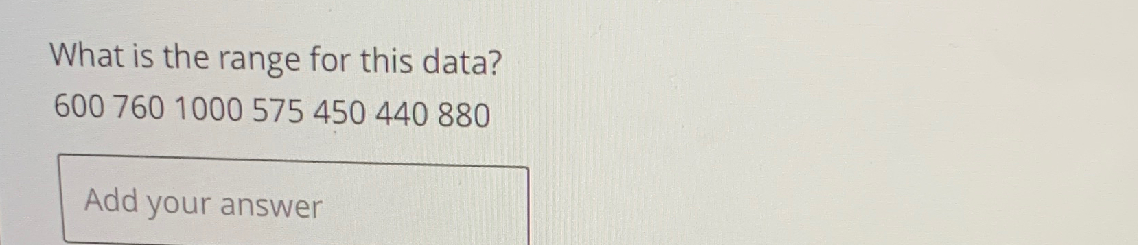 Solved What is the range for this | Chegg.com