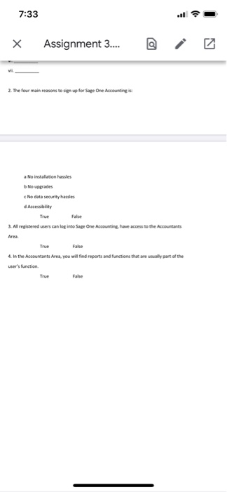 Solved 7:32 X Assignment 3.... @ 1. Please match the | Chegg.com
