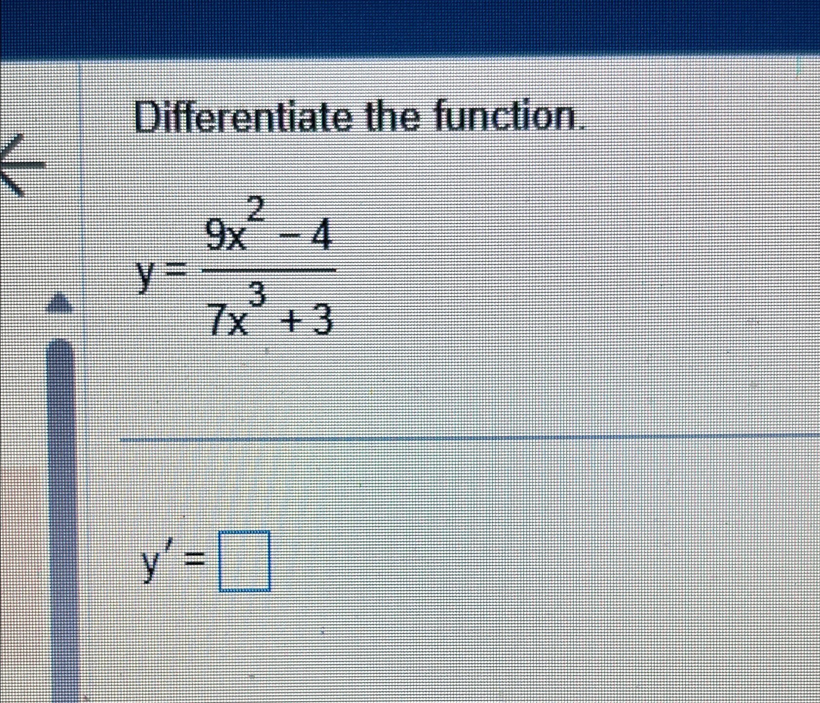 solved-differentiate-the-function-y-9x2-47x3-3y-chegg