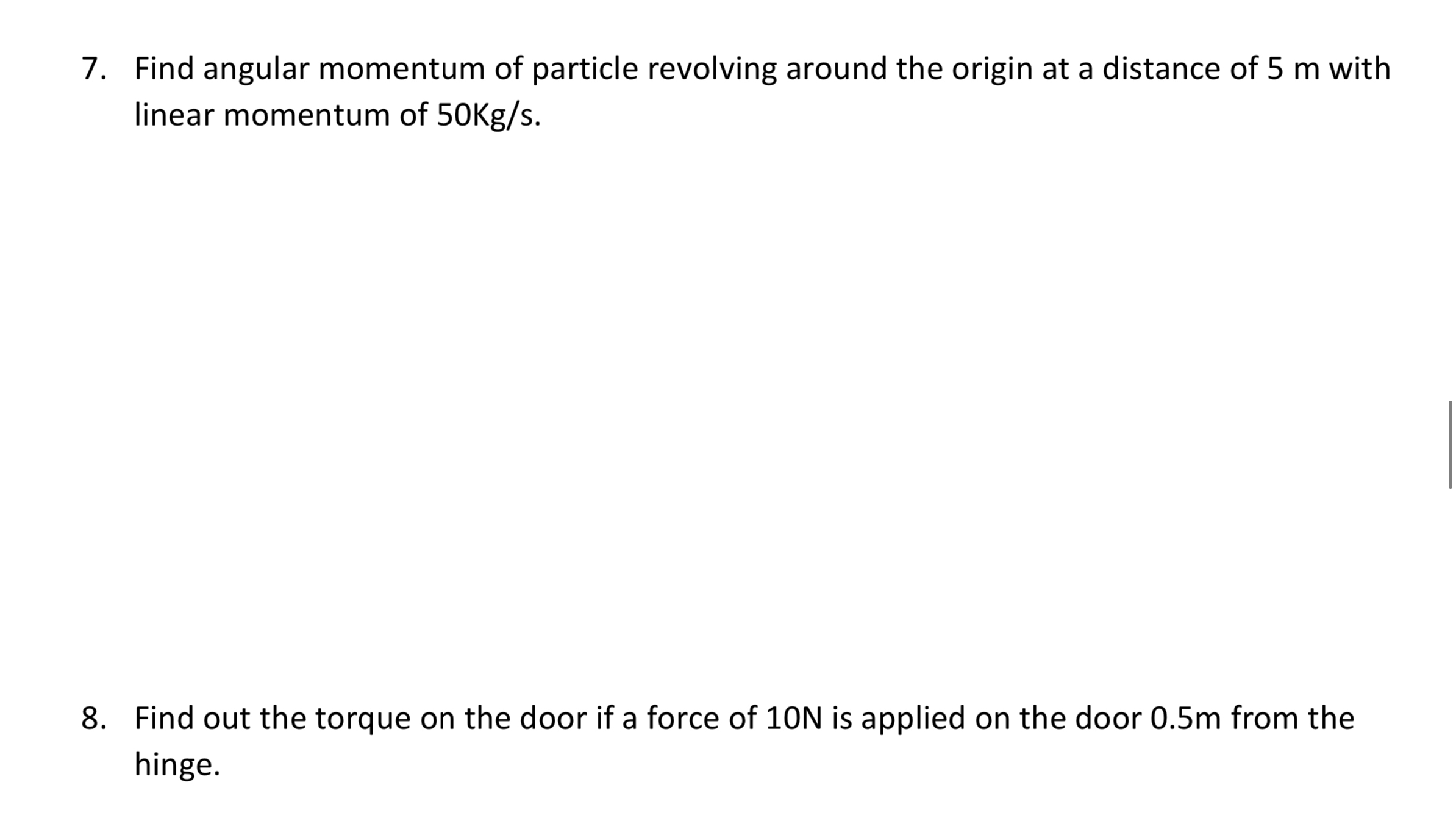 Solved Find Angular Momentum Of Particle Revolving Around | Chegg.com