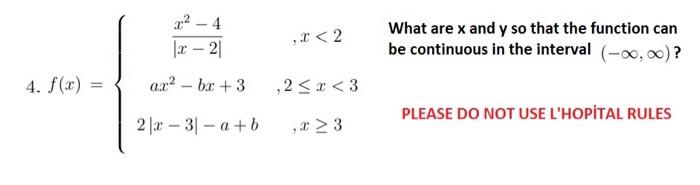 Solved x2 - 4 12-21