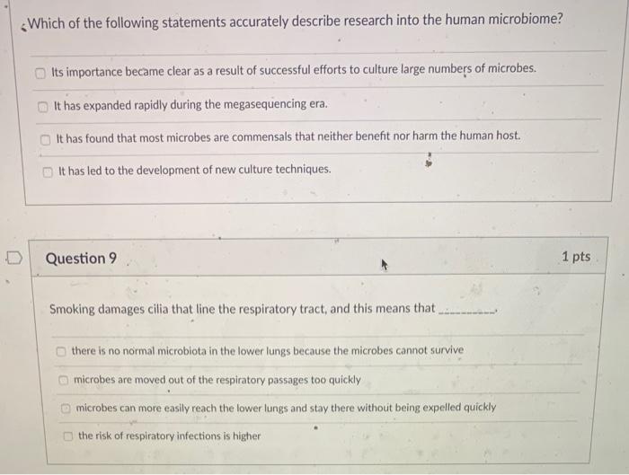 Solved Which Of The Following Statements Accurately Describe | Chegg.com