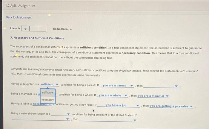 1.2 aplia assignment quizlet