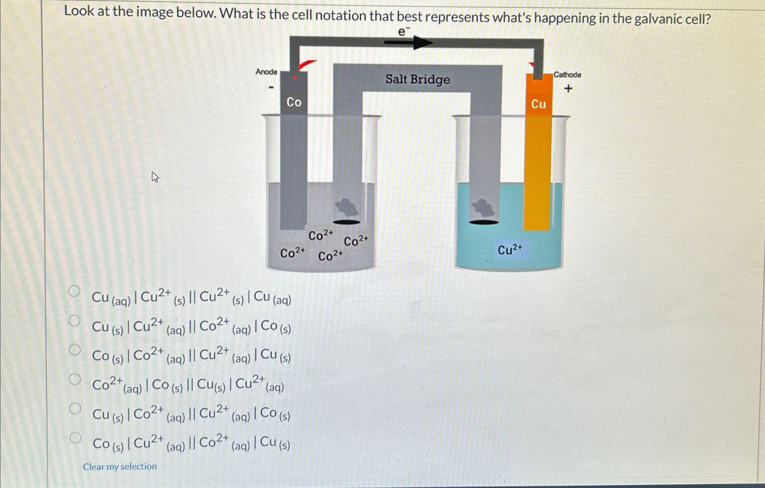 Solved Look at the image below. What is the cell notation | Chegg.com