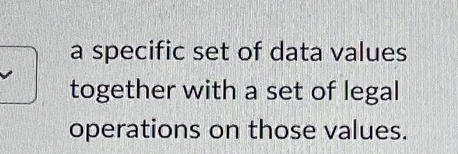 Solved a specific set of data values together with a set of | Chegg.com