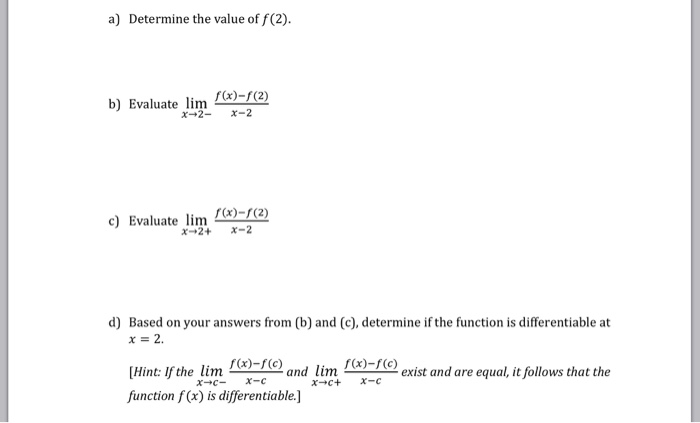 Solved 1. Determine whether the given function is | Chegg.com