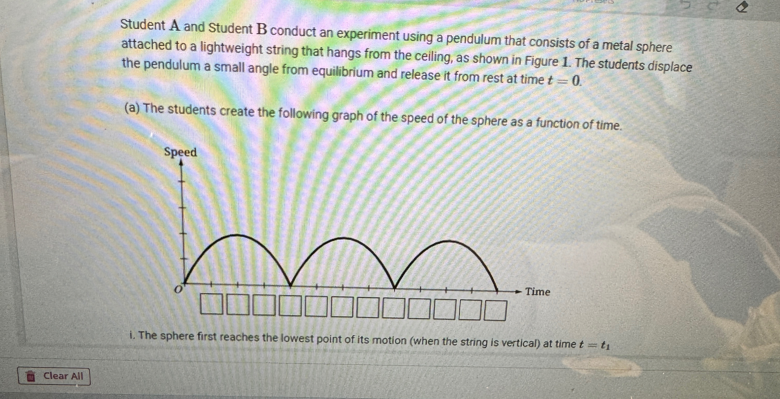 Student A and Student B conduct an experiment using a | Chegg.com