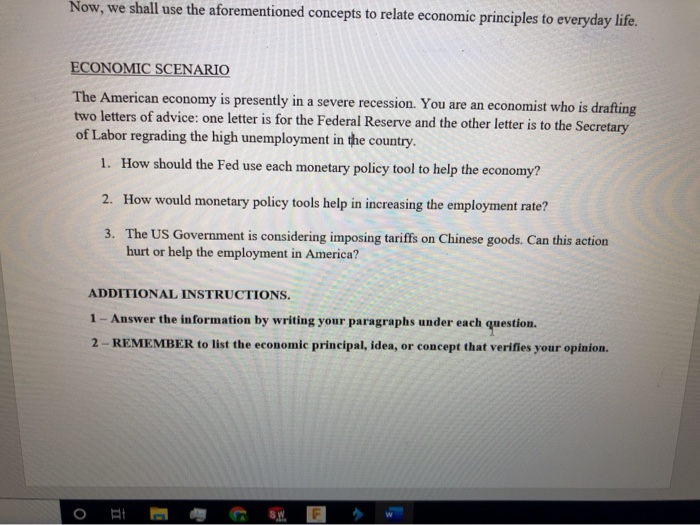 Solved Now, we shall use the aforementioned concepts to | Chegg.com