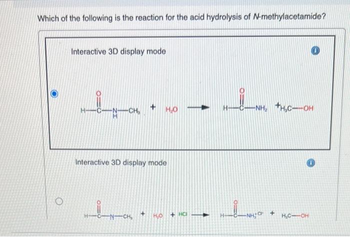 Solved One name for this compound is Nethylethanamide. | Chegg.com