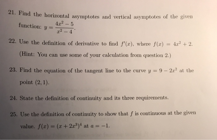Solved please show me how to solve these questions. maybe by | Chegg.com