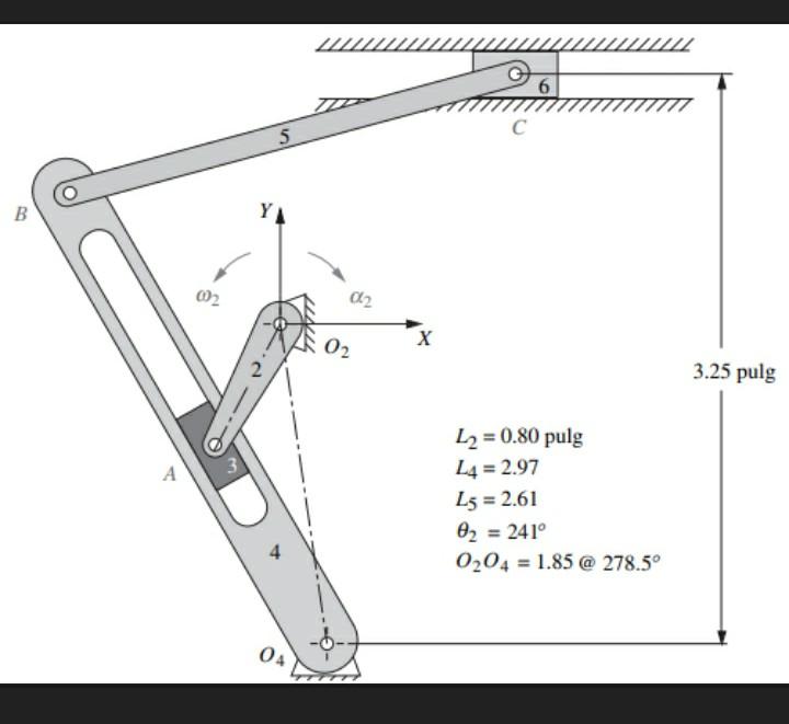 Carry out the acceleration analysis for the mechanism | Chegg.com