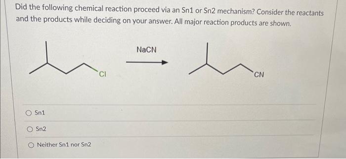 Solved Which Of The Following Alkyl Halides Will Undergo The Chegg Com   Image