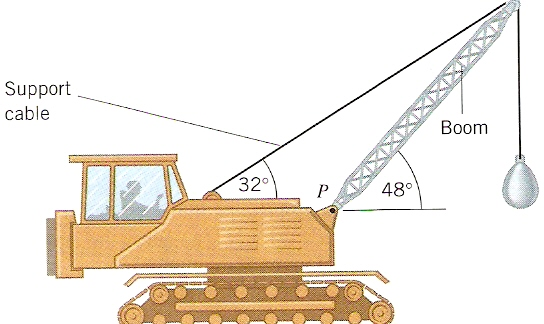 solved-a-wrecking-ball-weight-4800n-is-supported-by-a-chegg