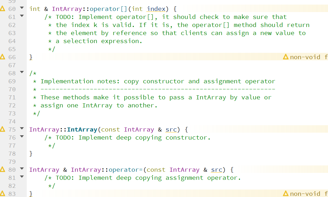 Design and implement a class called IntArray that | Chegg.com