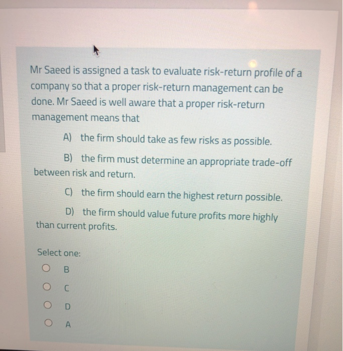 solved-mr-saeed-is-assigned-a-task-to-evaluate-risk-return-chegg