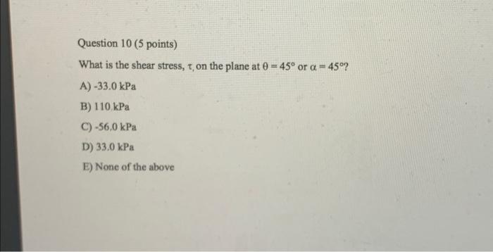 Solved Stresses on a x-y Cubic Element in the σ1−σ3 plane. | Chegg.com