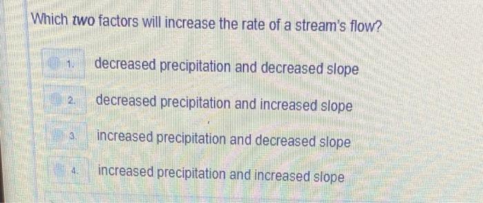 Solved Which two factors will increase the rate of a | Chegg.com