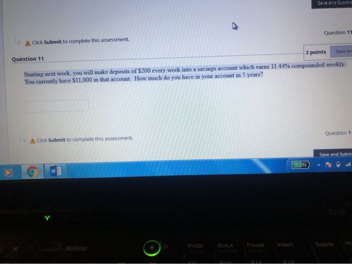 Solved Save and Sub -> Click Submit to complete this | Chegg.com