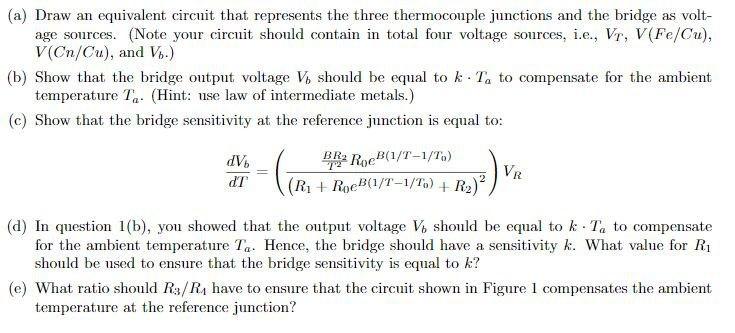 Solved (a) Draw an equivalent circuit that represents the | Chegg.com