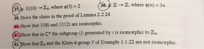 Solved In Exercises 35 through 38 determine whether the | Chegg.com