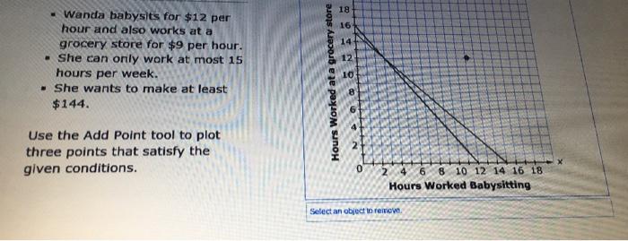 Solved 18 16 14 Wanda Babysits For 12 Per Hour And Also Chegg Com