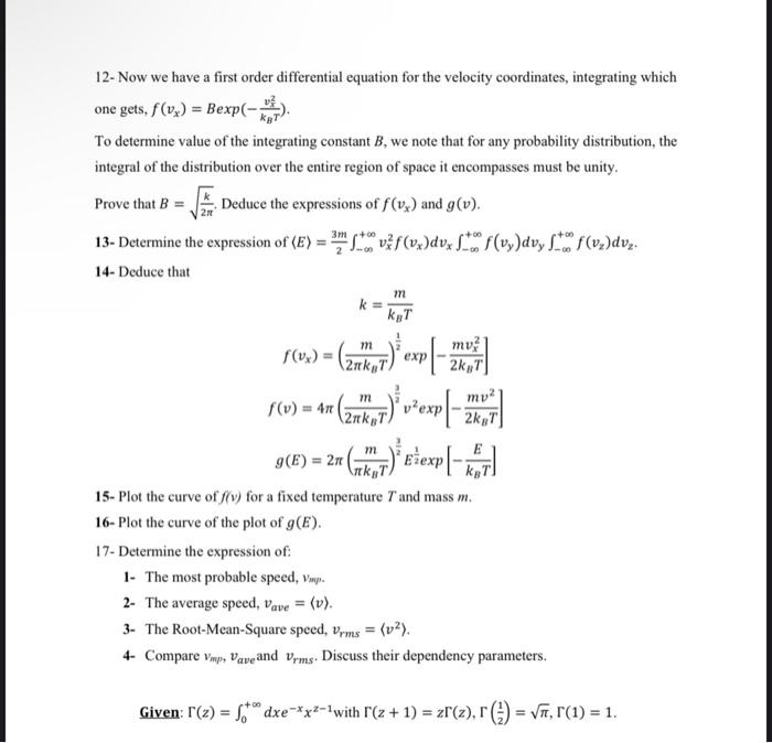 Solved 12-Now we have a first order differential equation | Chegg.com