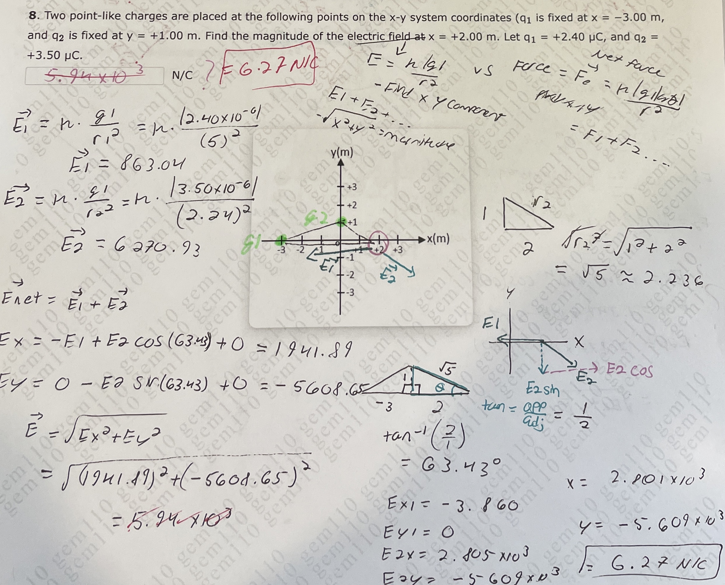 Solved how to solve. I tried two methods and got two | Chegg.com