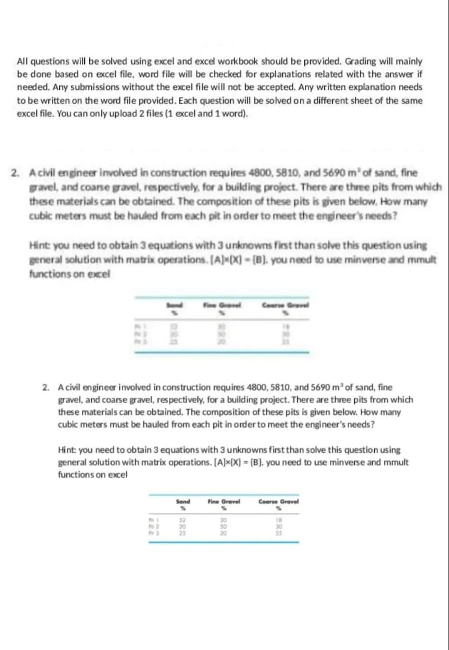 Solved All questions will be solved using excel and excel | Chegg.com