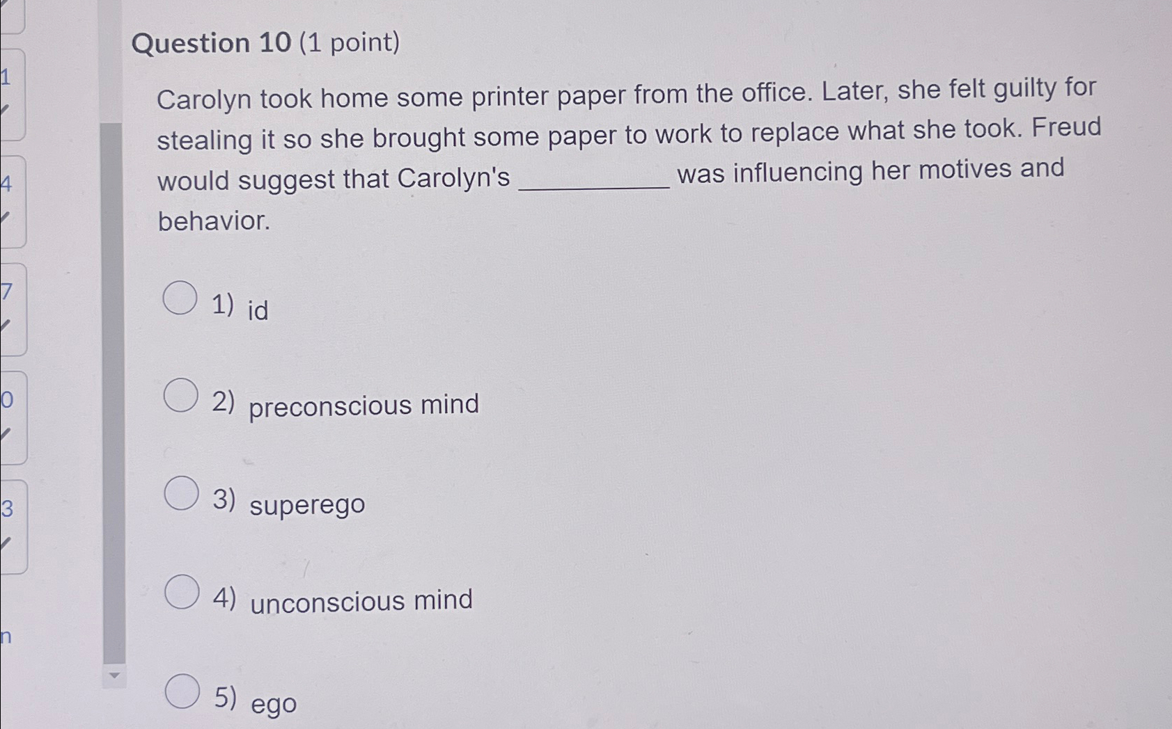 Solved Question 10 1 ﻿point Carolyn Took Home Some Printer