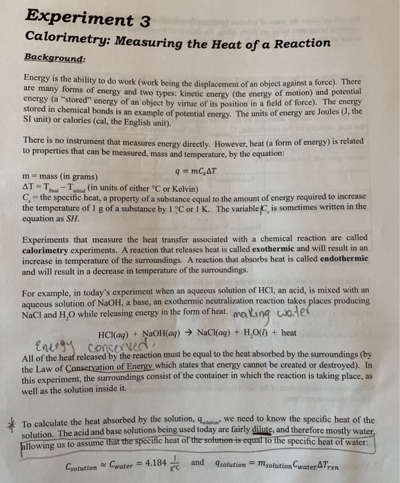 solved-calorimetry-lab-report-data-and-questions-calorimetry-chegg