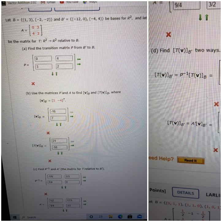 Solved Vector Addition 2 Mman Youtube Nos 914 3 2 3 Let Chegg Com