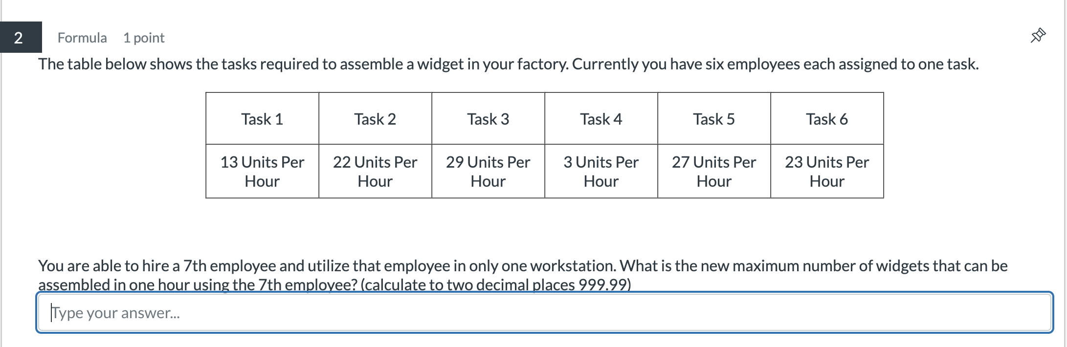 Solved The table below shows the tasks required to assemble | Chegg.com