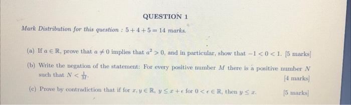 Solved QUESTION 1 Mark Distribution for this question : | Chegg.com