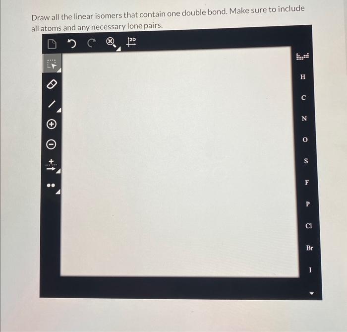 Solved Draw all the cyclic isomers of C3H4Br2. Make sure to | Chegg.com