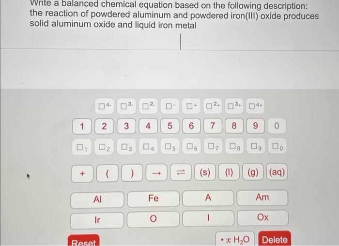 Solved Which Of The Following Reactions Is A Precipitation | Chegg.com