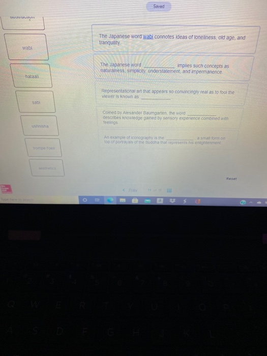 Saved UUSULUI The Japanese word wabi connotes ideas