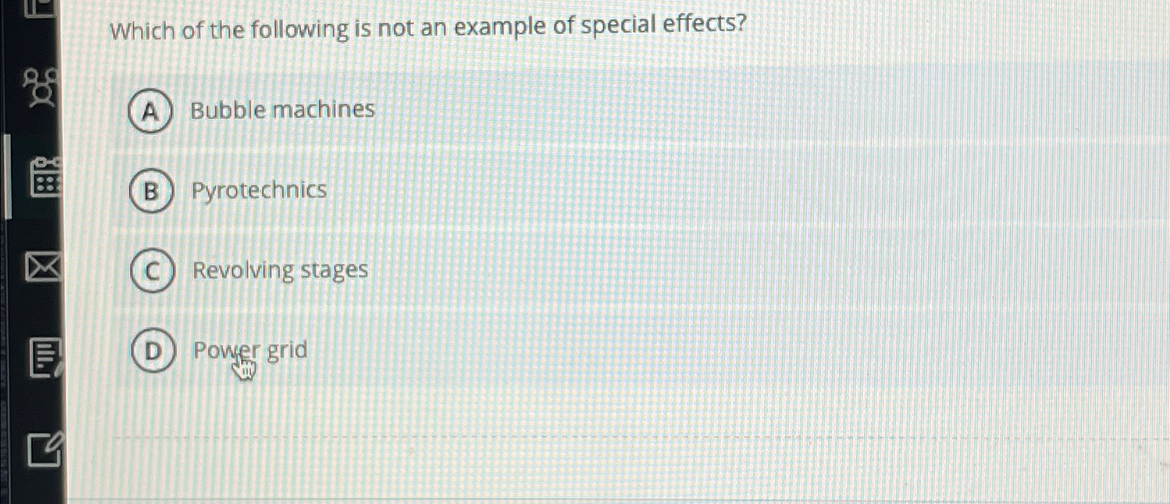 Solved Which of the following is not an example of special