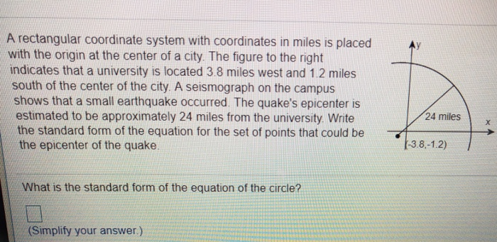 Solved A rectangular coordinate system with coordinates in | Chegg.com