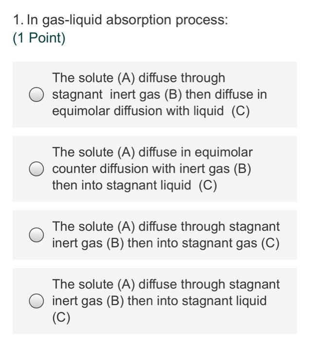 Solved 2. Sieve trays, bubblecap trays, valve trays or