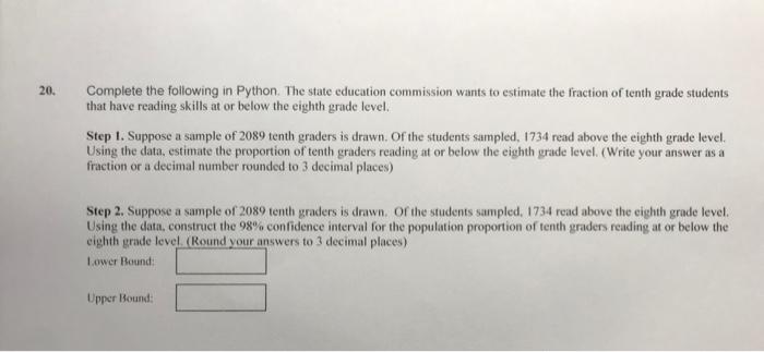 Solved Please share just the PYTHON code that can be copied. | Chegg.com
